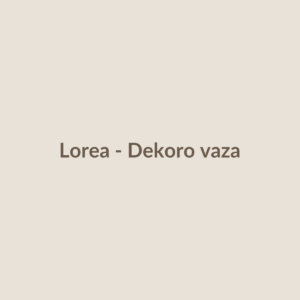 Keramikinė vaza „Terra" (ruda, 25 cm)